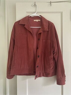 XiRENA Dusty Rose Corduroy Jacket